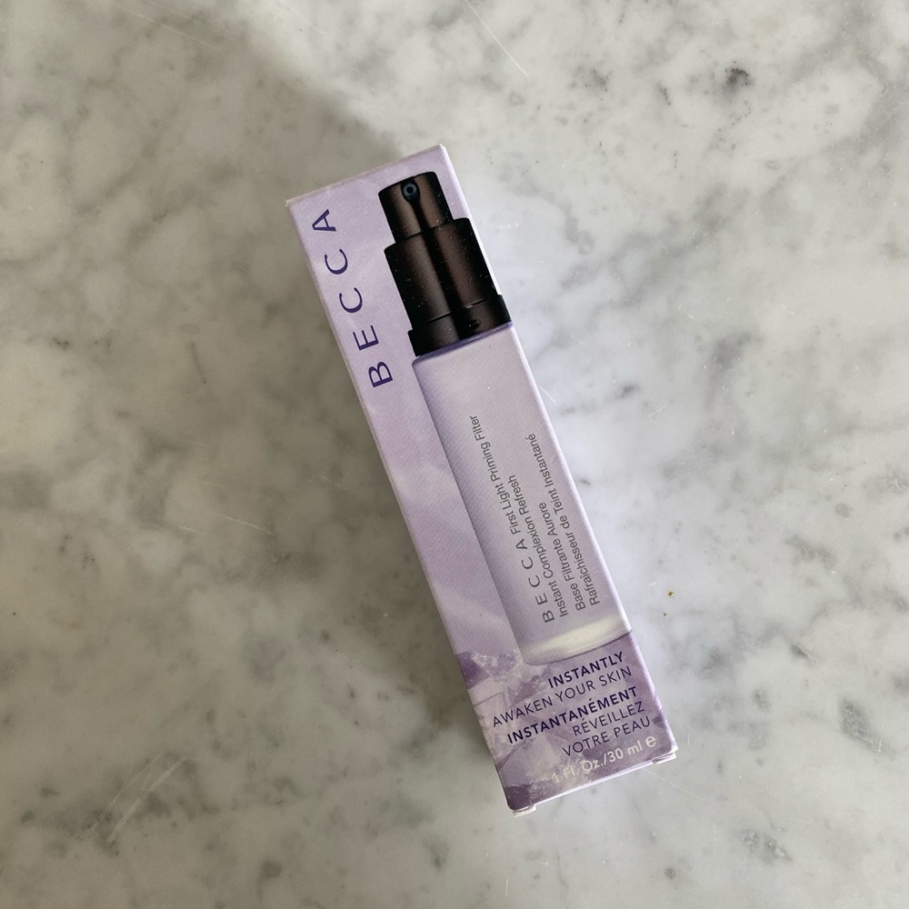 Becca first light priming filter face primer
